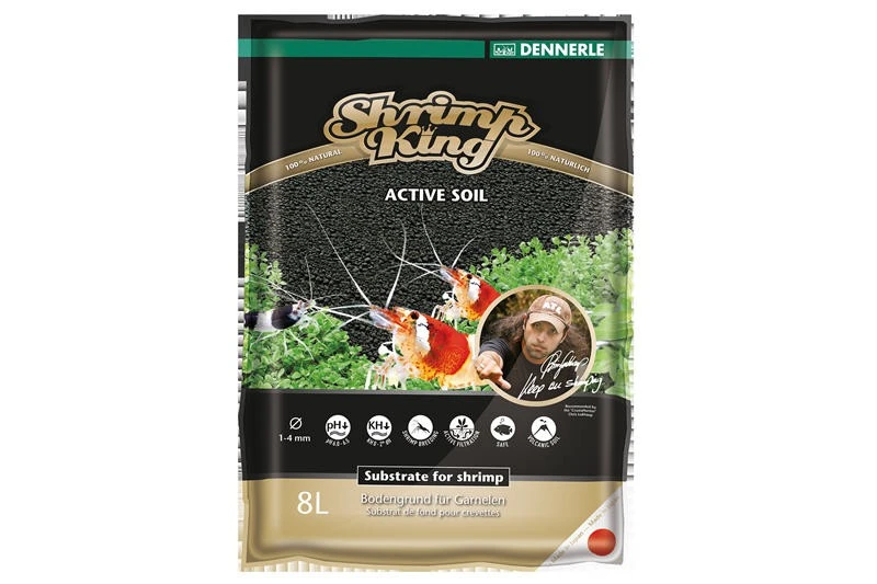 Dennerle Shrimp King Active Soil, 8 Liter 1 Dennerle Shrimp King Active Soil, 8 Liter